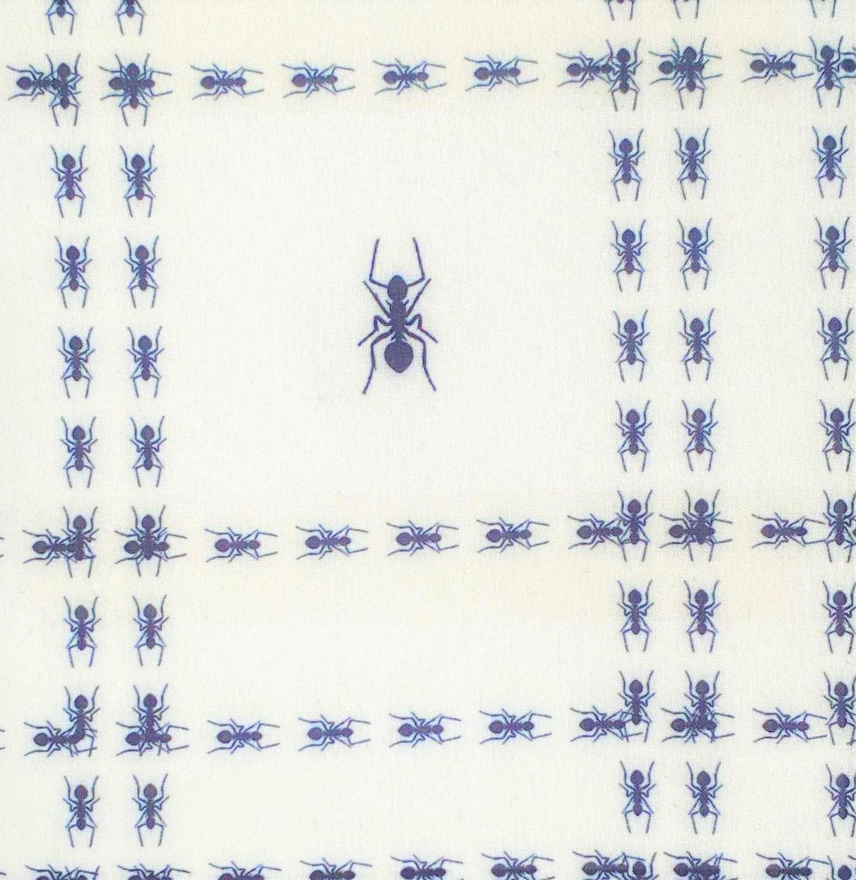 silk xadrez off white